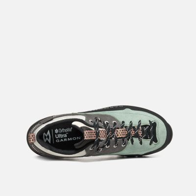 4. Buty podejściowe damskie Garmont Dragontail Mnt Evo GTX - thunderstorm grey/ice green