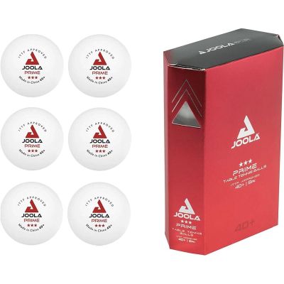 17. PIŁECZKI DO TENISA STOŁOWEGO JOOLA PRIME 6SZT BIAŁA