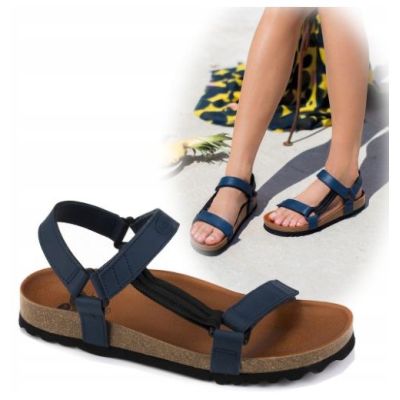 3. Obuwie HEAVEN AD MED MF230091007 roz. 46 kolor niebieski