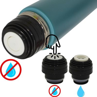 3. TERMOS TURYSTYCZNY 500ML EXCELLENT HOUSEWARE CIEMNONIEBIESKI