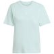 8. Koszulka damska adidas Essentials Small Logo Cotton jasnoniebieska JY4965