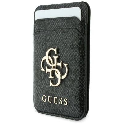 8. Etui Guess 4G z portfelem Magsafe na iPhone 18 Pro / 17 Pro - czarne