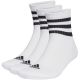 2. Skarpety adidas 3-Stripes Cushioned Sportswear Mid-Cut Socks 3P HT3456