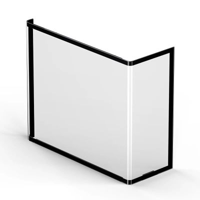 6. Jonsbo TK-4 Gehäuse, Midi-Tower, ATX, Tempered Glass - schwarz