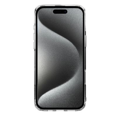 4. Etui Nillkin Nature Pro Case na iPhone 16 Pro - przezroczysto-białe