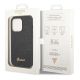 8. Etui Guess Glitter Script na iPhone 14 Pro - czarne