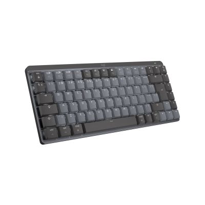 2. Logitech 920-010837 klawiatura Biuro Bluetooth QWERTY Amerykański międzynarodowy Grafitowy, Szary