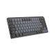 2. Logitech 920-010837 klawiatura Biuro Bluetooth QWERTY Amerykański międzynarodowy Grafitowy, Szary