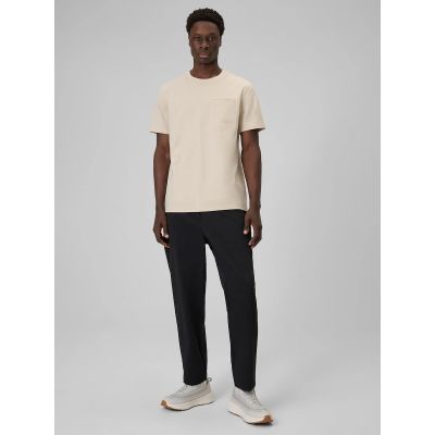 4. T-shirt regular gładki męski 4F 4FRSS26TTSHM3637-83S