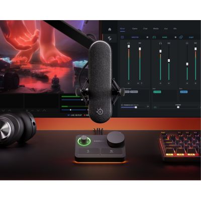 8. Mikrofon SteelSeries Alias Pro