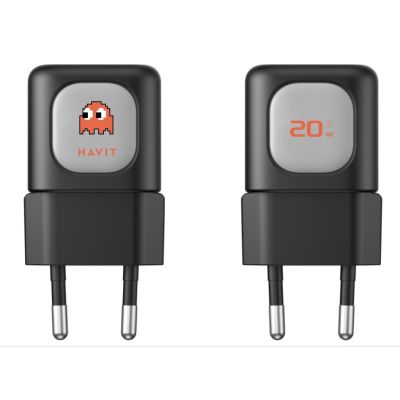 2. Havit Travel Set: ładowarka podróżna + power bank + kabel USB-C + wentylator ręczny