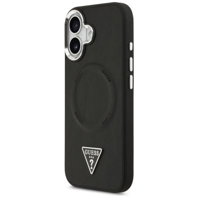 2. Etui Guess Triangle Logo MagSafe na iPhone 17 - czarne