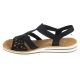 2. Rieker Sandals V0646-00 Czarne 36