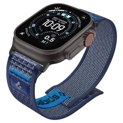 5. Pasek Spigen Athlex Air 2 na Apple Watch (44 / 45 / 46 / 49 mm) - granatowy