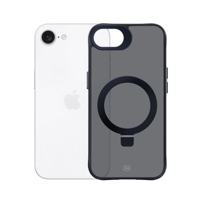3. Etui 3mk Smoke Case Mag&Stand na Apple iPhone 16E - czarne