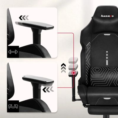 2. Fotel gamingowy Huzaro Force 8.1 Black