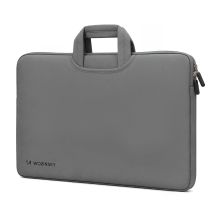 Torba na laptop Wozinsky WNT-17G 17.3" z chowaną rączką neoprenowa - szara