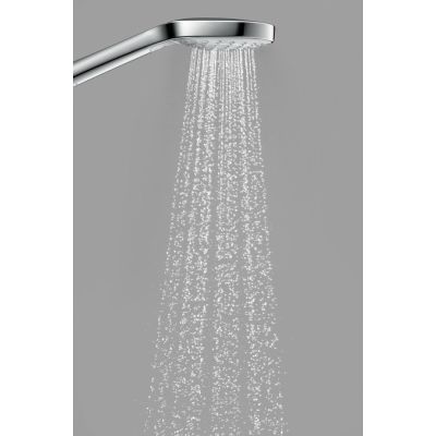 4. Hansgrohe Croma Select E Ręczna słuchawka prysznicowa Chrom, Biały