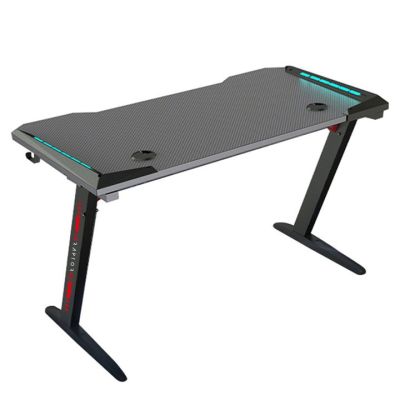 2. Biurko gamingowe Raptor GT100 120x60cm RGB czarne