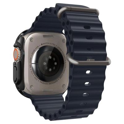 14. Etui Spigen Thin Fit 360 na Apple Watch Ultra (49 mm) - czarne