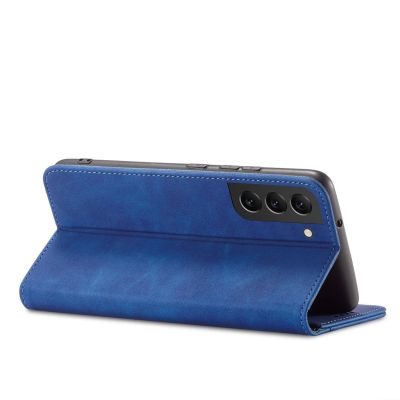 6. Magnet Fancy Case etui Samsung Galaxy S23+ pokrowiec z klapką portfel podstawka niebieskie