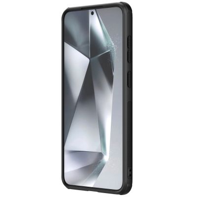 4. Etui Nillkin Super Frosted Shield Pro Magnetic Case na Samsung S25 z MagSafe - czarne