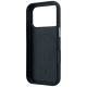 7. Etui Mercedes Leather Semi Wrap Iconic Line MagSafe na iPhone 17 Pro - czarne