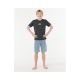 4. Koszulka RIP CURL TROPIC DAZE ART TEE -BOY czarna
