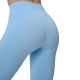 4. Legginsy damskie 4F FNK F420 niebieskie 4FWSS26TFTIF420 33S