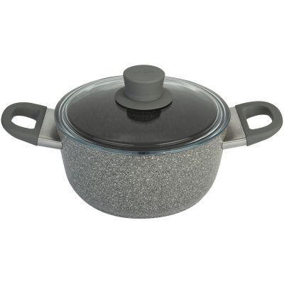 5. Garnek BALLARINI Murano z pokrywką granitowy 20 cm 75002-939-0