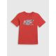 6. T-shirt regular z nadrukiem chłopięcy 4F 4FJRAW26TTSHM4349-062S