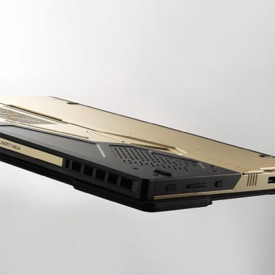 14. ASUS ROG Flow Z13-KJP GZ302EAC-RU178W AMD Ryzen AI Max+ 395 Hybryda (2w1) 34 cm (13.4") Ekran dotykowy WQXGA 128 GB LPDDR5x-SDRAM 1 TB SSD Wi-Fi 7 (802.11be) Windows 11 Home Niemiecki Czarny, Biały, Złoto