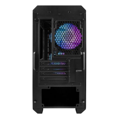 46. Obudowa NATEC Genesis Irid 503 ARGB NPC-1559 (Micro ATX. Mini ITX; kolor czarny)
