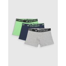 Bielizna bokserki (3-pack) chłopięce 4F 4FJRSS26UBXSM094-90S