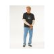 3. Koszulka męska RIP CURL Inner Visions Smashed L/S Tee czarna