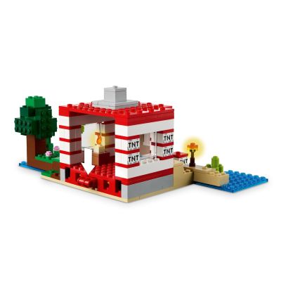 17. LEGO Minecraft 21275 Dom TNT w dżungli