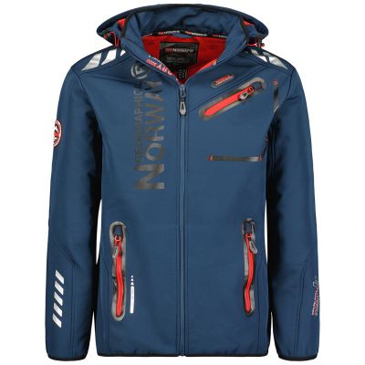 Geographical Norway Softshell ROYAUTE DB NAVY RED MEN 068 (WY2001H/GN/Navy / Red)