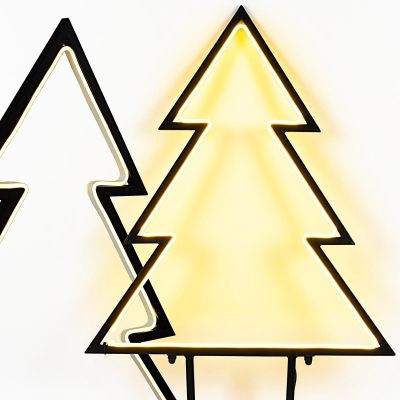 7. NEON CHOINKA 190 LED TIMER 8 FUNKCJI 53x75CM LUCA CIEPŁY BIAŁY