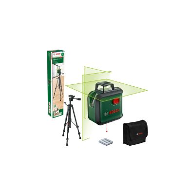 BOSCH LASER ADVANCED LEVEL 360 UNI ZIELONY +TT150