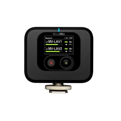 2. Shure MV-R-Z6 - Odbiornik nakamerowy MoveMic na zimną stopkę