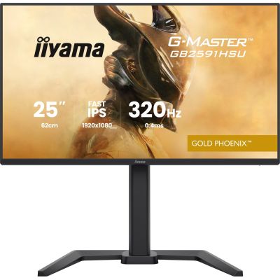 27. iiyama G-MASTER GB2591HSU-B1 monitor komputerowy 62,2 cm (24.5") 1920 x 1080 px Full HD LED Czarny