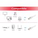 4. Equip 606011 kabel sieciowy Biały 30 m Cat6a S/FTP (S-STP) Okrągły