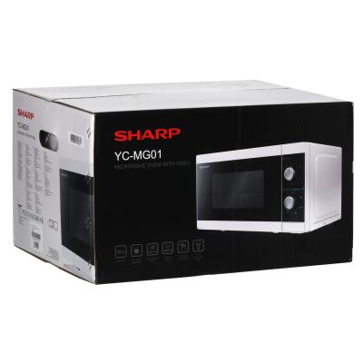 9. Kuchenka mikrofalowa SHARP YC-MG01E-W