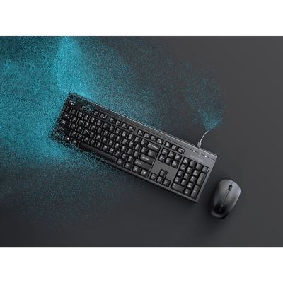 8. Kensington KM270 EQ klawiatura RF Wireless + Bluetooth Czarny