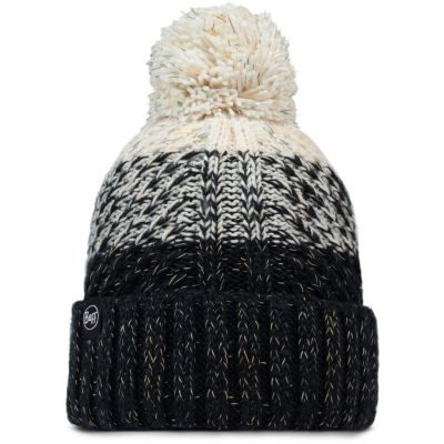 Czapka BUFF KNITTED & FLEECE BAND BEANIE AKNA BLACK   one size
