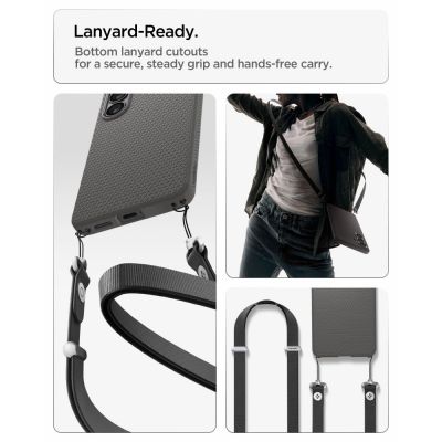 11. Etui Spigen Liquid Air na Samsung Galaxy S26 - szare