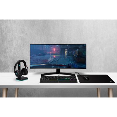 3. Corsair K55 RGB PRO klawiatura Gaming USB QWERTZ Niemiecki Czarny