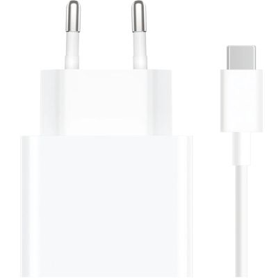 3. Ładowarka sieciowa Xiaomi MDY-16-EF 1xUSB-A 33W z kablem USB-C 3A - biała