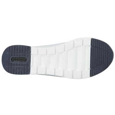 5. Skórzane półbuty sportowe białe Remonte Rieker R6705-82