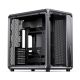 45. Jonsbo X400 PC-Gehäuse, Midi-Tower, ATX, Tempered Glass - grau